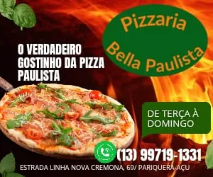 PIZZARIA BELLA PAULISTA - RETANGULO MEDIO