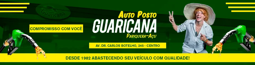 POSTO GUARICANA - SUPER BANNER TOPO