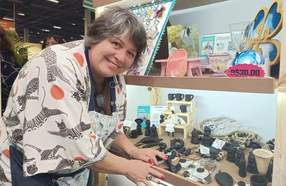 Artesãs do Vale do Ribeira marcam presença na Feira do Empreendedor do Sebrae-SP