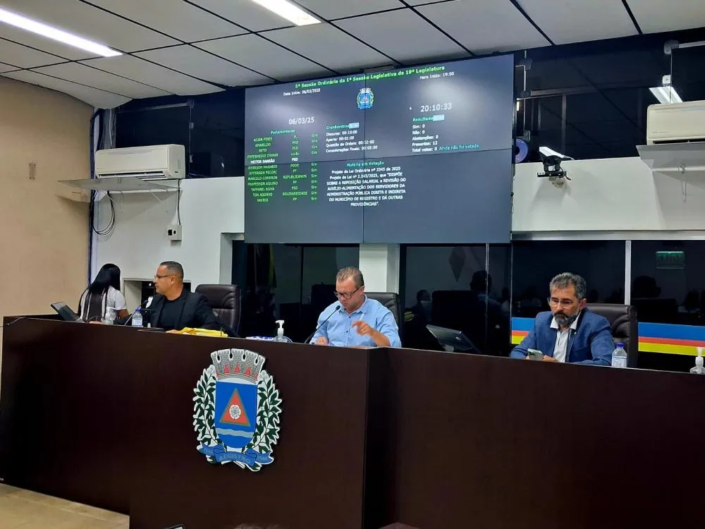 Câmara aprova reposição salarial para servidores públicos municipais de Registro
