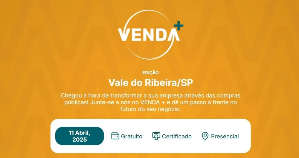 Treinamento ensina estratégias de venda ao governo para empresários do Vale do Ribeira