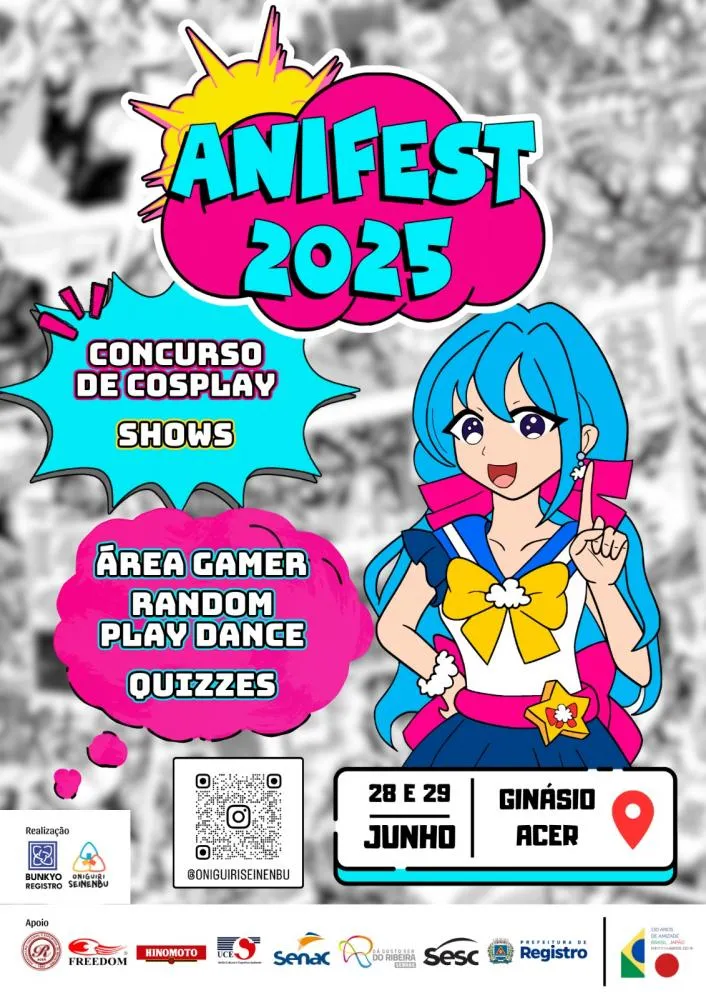 Anifest promete fim de semana épico no Ginásio da ACER