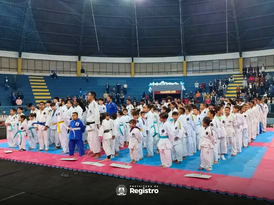 1º Festival Solidário de Judô em Registro arrecada 3 toneladas de alimentos