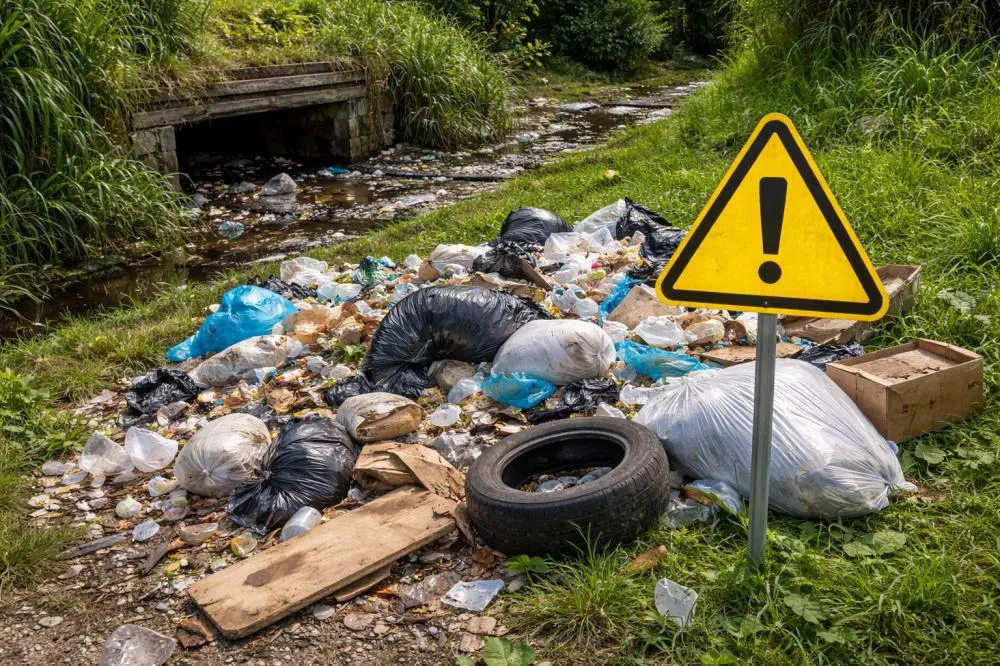 PREFEITURA DE PARIQUERA-AÇU ALERTA QUE DESCARTE IRREGULAR DE LIXO É CRIME