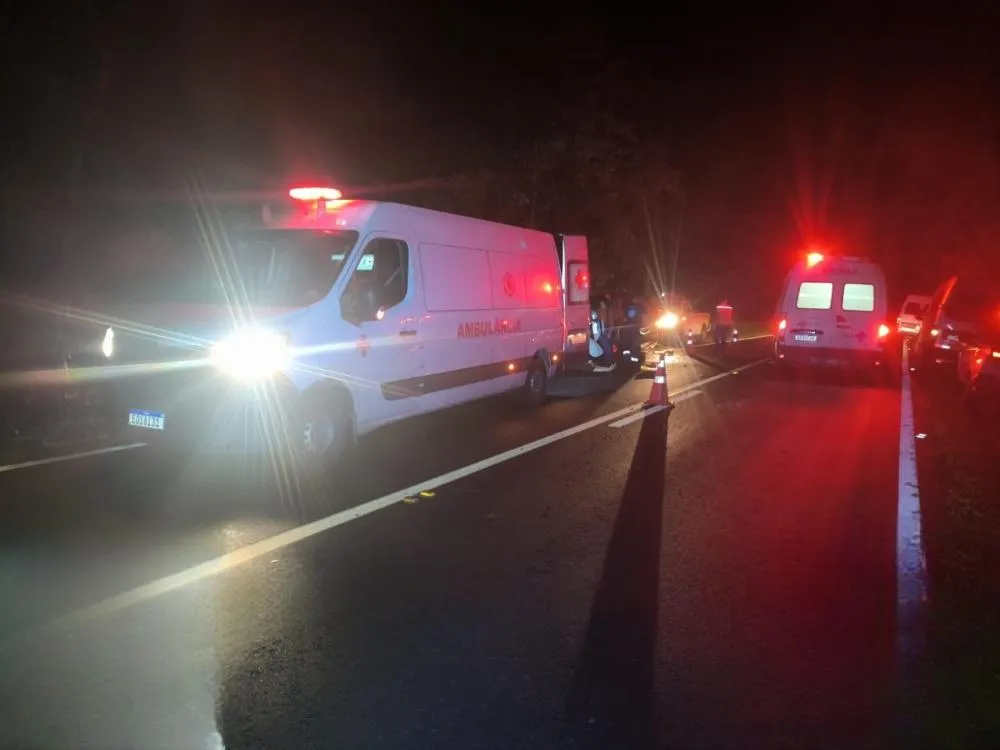 MOTORISTA DORME AO VOLANTE E BATE CARRO EM ÁRVORE NA SP-222 EM IGUAPE