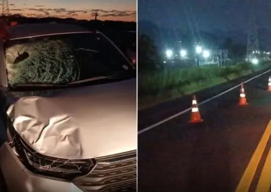 HOMEM MORRE ATROPELADO NA PADRE MANOEL DA NÓBREGA, EM PERUÍBE