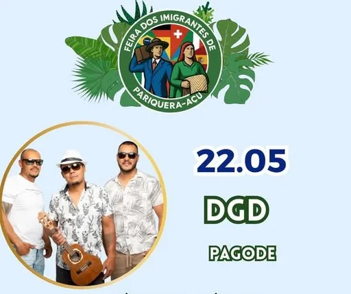 FEIRA DOS IMIGRANTES PROMETE MÚSICA, GASTRONOMIA E CULTURA NESTA SEXTA-FEIRA EM PARIQUERA-AÇU