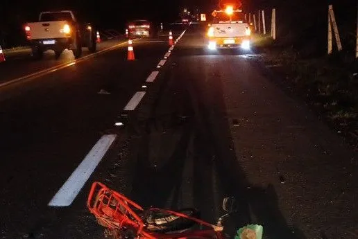 CICLISTA MORRE APÓS ACIDENTE NA RODOVIA PADRE MANOEL DA NÓBREGA EM PEDRO DE TOLEDO