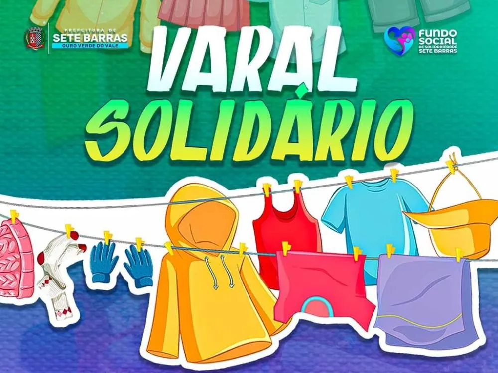 FUNDO SOCIAL DE SETE BARRAS REALIZA VARAL SOLIDÁRIO NESTA SEXTA-FEIRA