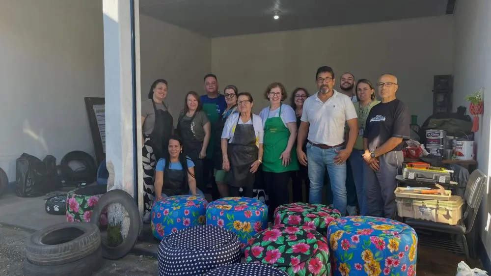 CURSO DE REAPROVEITAMENTO DE PNEUS É CONCLUÍDO COM SUCESSO EM PARIQUERA-AÇU