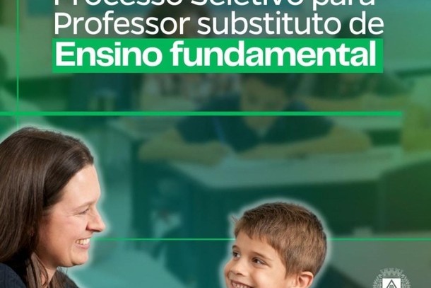 Processo seletivo para professor substituto recebe inscrições de